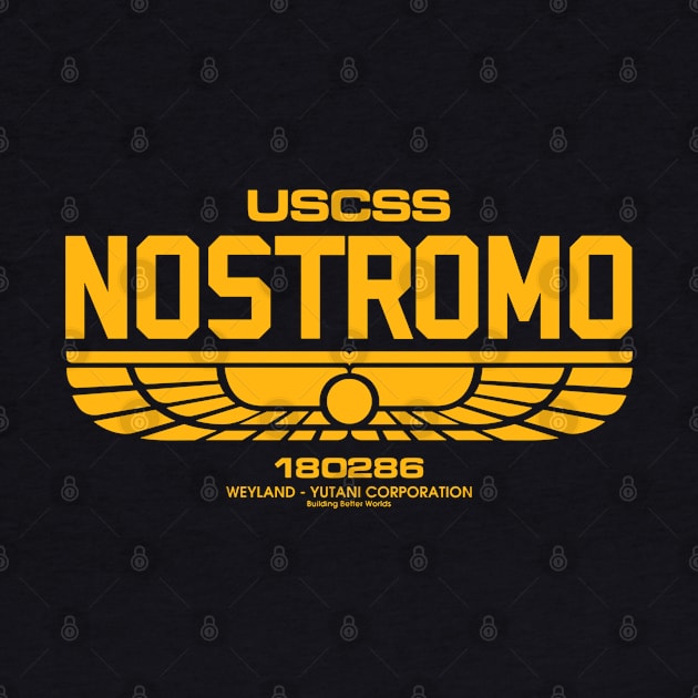 NOSTROMO - Gold by KERZILLA